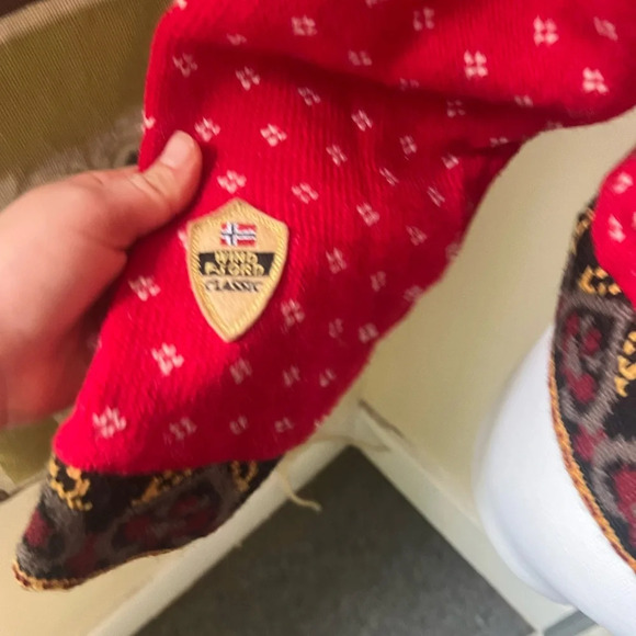 NWT Windfjord Sweater, red, size XS - Picture 2 of 7